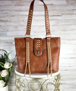 Trenditions Handbags & Wallets Concealed Carry Laced Tote Handbag