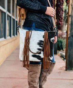 American Darling Concealed Carry Multi Cowhide Ace Tote Crossbody Handbag Handbags & Wallets