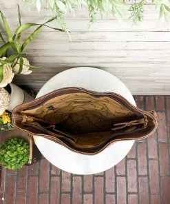 American Darling Concealed Carry Tad Bit Tooled Fringe Handbag Handbags & Wallets