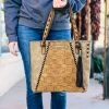 Trenditions Concealed Carry Zoey Aztec Tote Handbag Handbags & Wallets