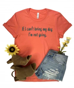 The Cinchy Cowgirl Coral I'm Not Going Short Sleeve Tee