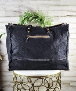 Myra Cowgirl Keeper Cowhide Weekender Handbag