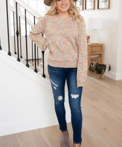 Ave Shops Cozy In Color Sweater