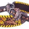 Shiloh Horse & Dog Sunflower Laced Dog Collar