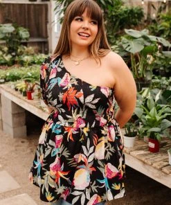 Ave Shops Day Trip Blouse In Black Clothing