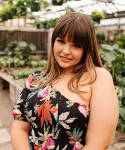 Ave Shops Day Trip Blouse In Black Clothing