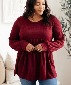 Ave Shops Deep Wine Top