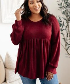 Ave Shops Deep Wine Top