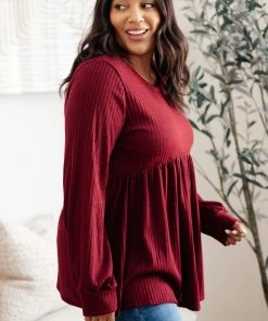 Ave Shops Deep Wine Top