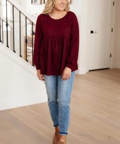 Ave Shops Deep Wine Top