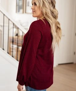 Ave Shops Deep Wine Top