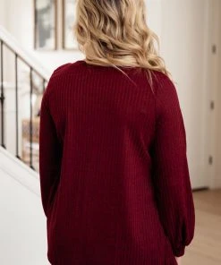 Ave Shops Deep Wine Top