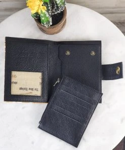 Sixtease Handbags & Wallets Deer Cowhide Wallet Book (+ Card Holder)