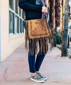 Sixtease Handbags & Wallets Deer Fringe Handbag