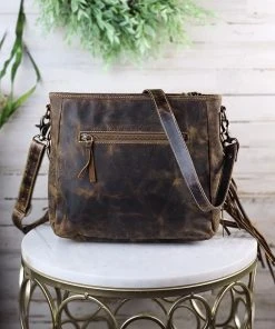 Sixtease Handbags & Wallets Deer Fringe Handbag