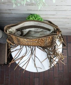 Sixtease Handbags & Wallets Deer Fringe Handbag