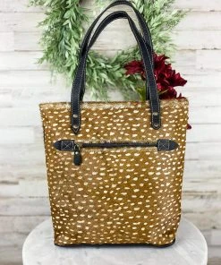 Sixtease Deer Spotted Tote Handbag