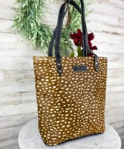 Sixtease Deer Spotted Tote Handbag