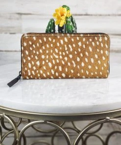 Sixtease Deer Zip Wallet Handbags & Wallets