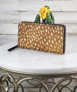 Sixtease Deer Zip Wallet Handbags & Wallets