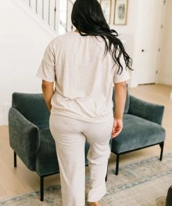 Ave Shops Deja Vu Bottoms In Oatmeal