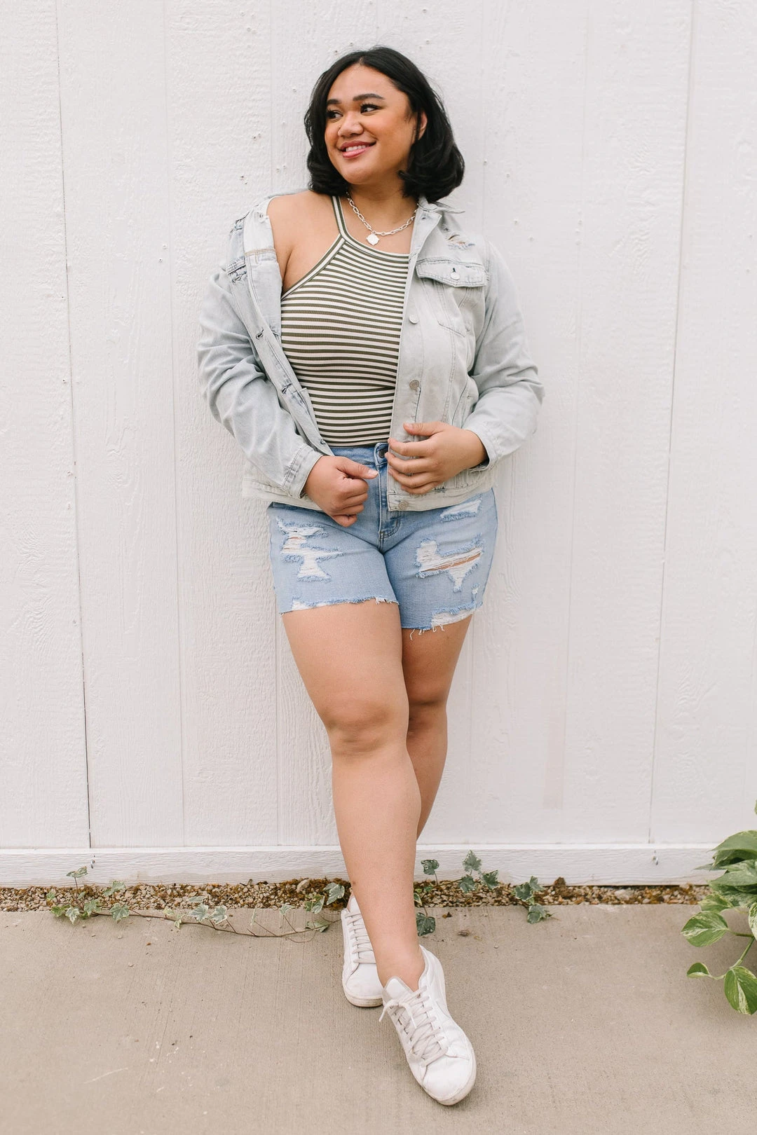 Ave Shops Denim Dreams Cardigan | Stylish Women's Outerwear & Sweater 17 Ave Shops Denim Dreams