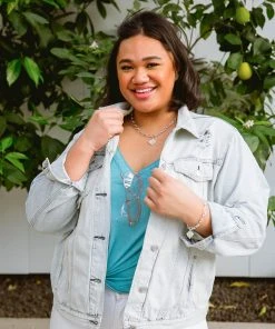 Ave Shops Denim Dreams Cardigan | Stylish Women's Outerwear & Sweater 25 Ave Shops Denim Dreams