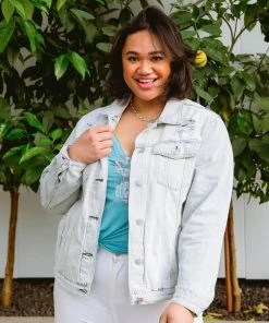 Ave Shops Denim Dreams Cardigan | Stylish Women's Outerwear & Sweater 21 Ave Shops Denim Dreams