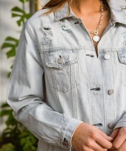 Ave Shops Denim Dreams Cardigan | Stylish Women's Outerwear & Sweater 29 Ave Shops Denim Dreams