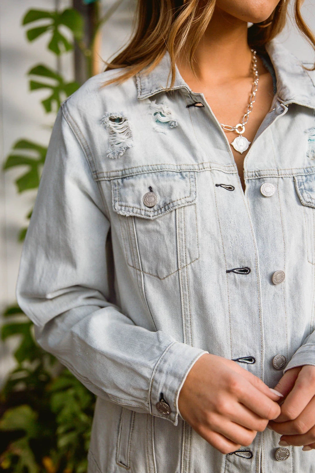 Ave Shops Denim Dreams Cardigan | Stylish Women's Outerwear & Sweater 13 Ave Shops Denim Dreams