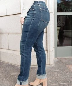 Ave Shops Double Trouble Midrise Boyfriend Jeans Bottoms & Jeans