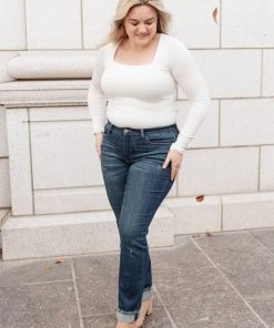 Ave Shops Double Trouble Midrise Boyfriend Jeans Bottoms & Jeans