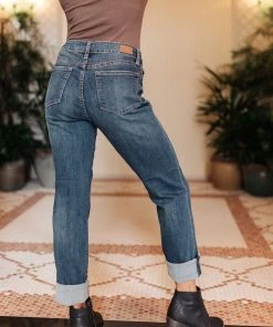Ave Shops Double Trouble Midrise Boyfriend Jeans Bottoms & Jeans