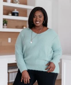 Ave Shops Dream State Top in Sage - Women's Long Sleeve Blouse | Soft & Stylish Tops 25 Ave Shops Dream State Top In Sage Clothing