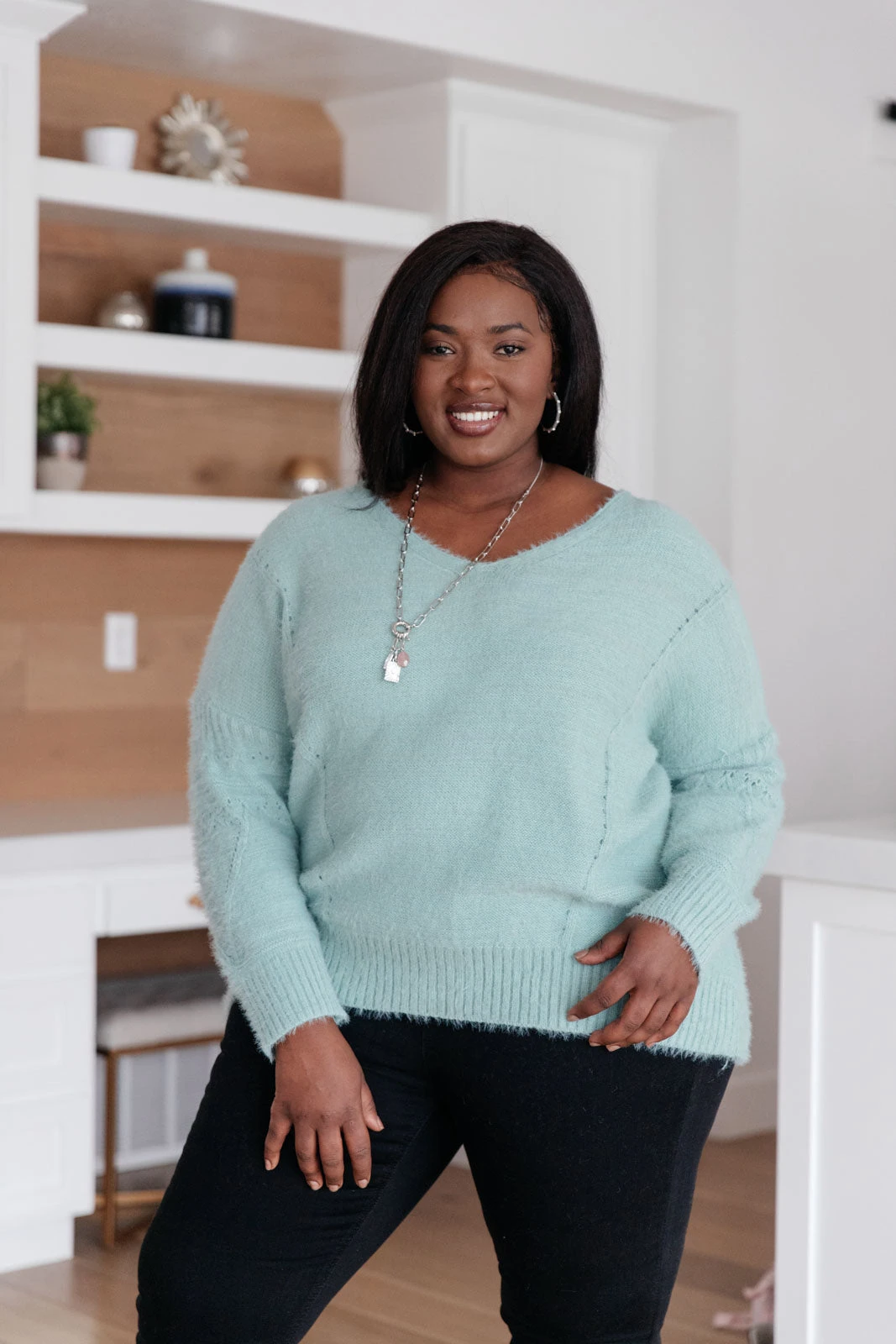 Ave Shops Dream State Top in Sage - Women's Long Sleeve Blouse | Soft & Stylish Tops 13 Ave Shops Dream State Top In Sage Clothing