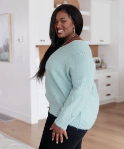 Ave Shops Dream State Top in Sage - Women's Long Sleeve Blouse | Soft & Stylish Tops 22 Ave Shops Dream State Top In Sage Clothing