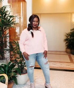 Ave Shops Dream State Top In Pink Clothing