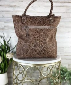 MEGA SALE: Dreamy Embossed Tote Handbag by Bbags - Stylish & Practical Women's Bag -The Cinchy Cowgirl Store DreamyEmbossedToteHandbag2 1080x