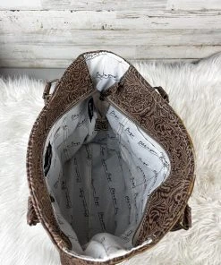 MEGA SALE: Dreamy Embossed Tote Handbag by Bbags - Stylish & Practical Women's Bag -The Cinchy Cowgirl Store DreamyEmbossedToteHandbag3 1080x