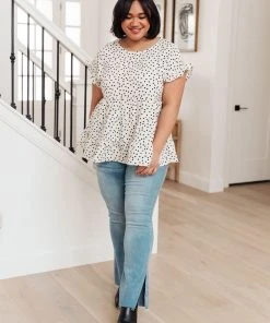 Ave Shops Dreamy Look Top In White | Women's Short Sleeve Tops 22 Ave Shops Dreamy Look Top In White