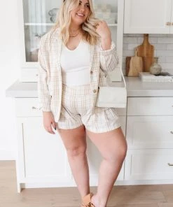 Ave Shops Bottoms & Jeans Dressed In Plaid Shorts