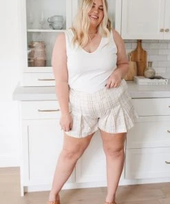 Ave Shops Bottoms & Jeans Dressed In Plaid Shorts