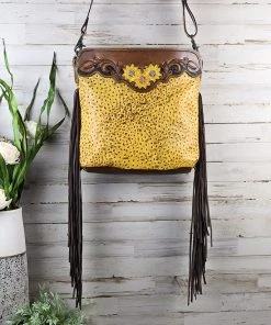 Myra Drops Of Sun Yellow Handbag