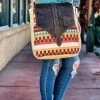 Hopofly Dusky Aztec Crossbody Handbag