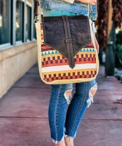 Hopofly Dusky Aztec Crossbody Handbag