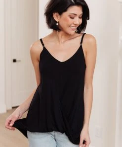 Ave Shops Clothing Easy To Chill Tank In Black