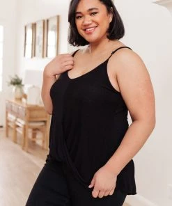 Ave Shops Clothing Easy To Chill Tank In Black