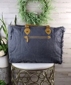 Sixtease Handbags & Wallets Elina Vintage Cowhide Weekender Bag