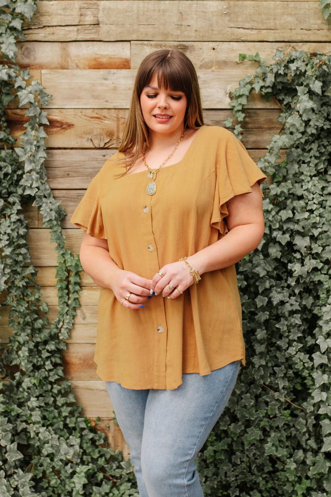 Ave Shops Envy Me Taupe Short Sleeve Top - Stylish & Comfortable Tops & Blouses 12 Ave Shops Envy Me Top In Taupe Clothing
