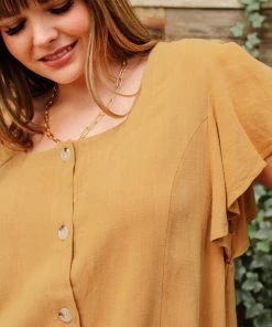 Ave Shops Envy Me Taupe Short Sleeve Top - Stylish & Comfortable Tops & Blouses 22 Ave Shops Envy Me Top In Taupe Clothing